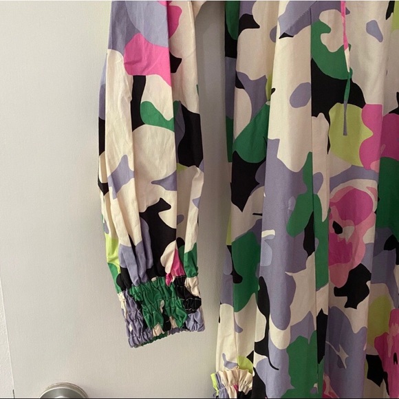 H&M Kaftan floral Dress - Picture 8 of 9